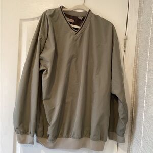 Perry Ellis V-Neck windbreaker Pullover size XL EUC
